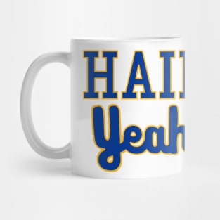 Hail Yeah Script Panthers Mug